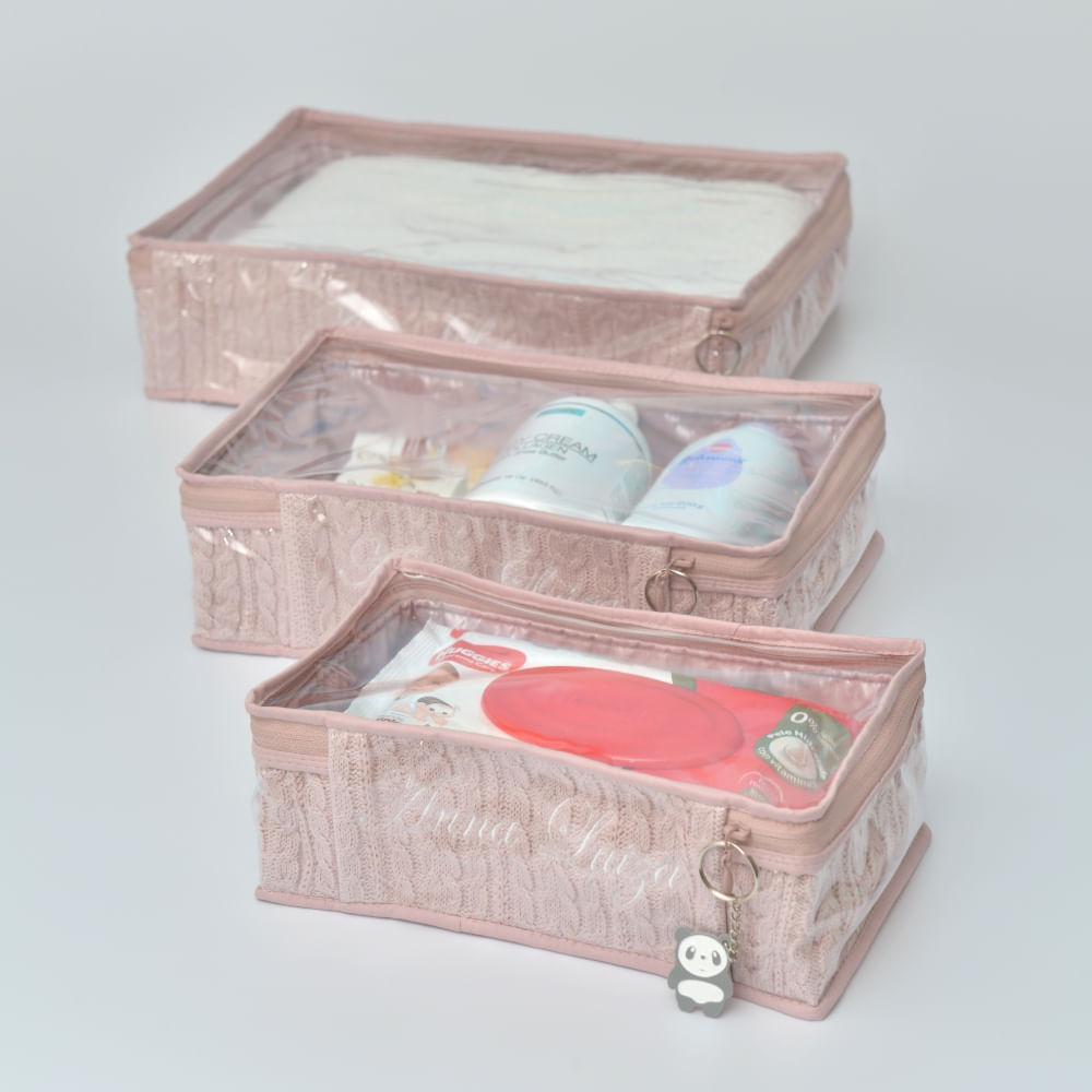 SALE - Kit Organizador PMG Tricot Premium - 3 pçs