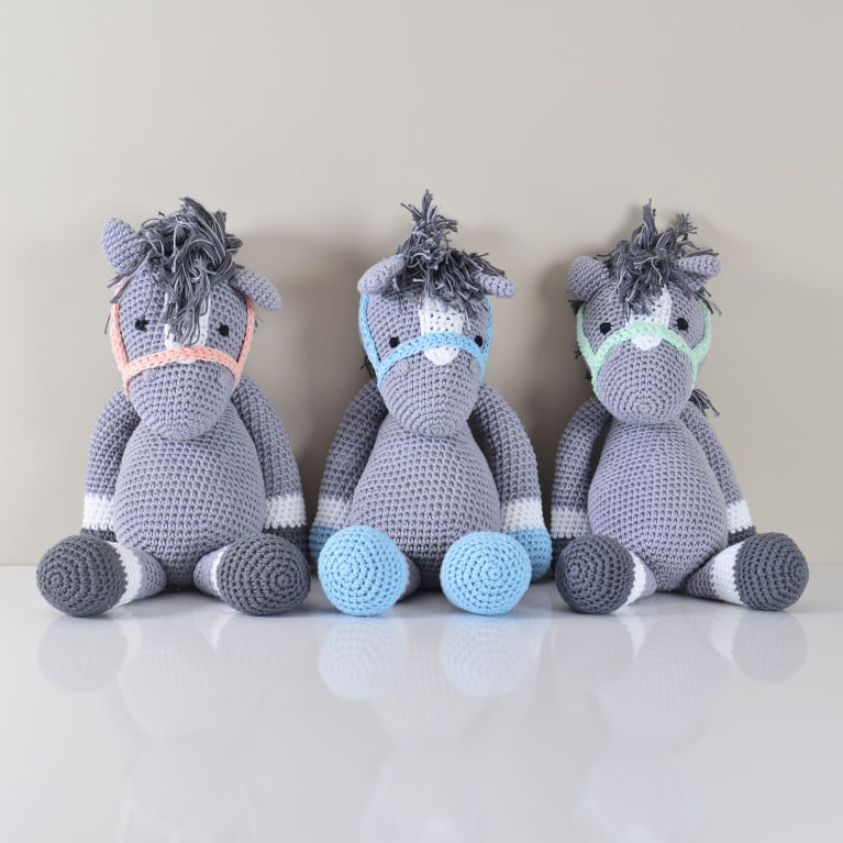 Cavalo XG Amigurumi Crochê