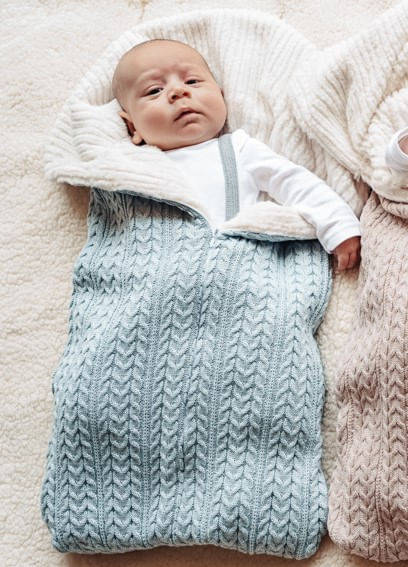 Saquinho para Bebê Tricot Premium