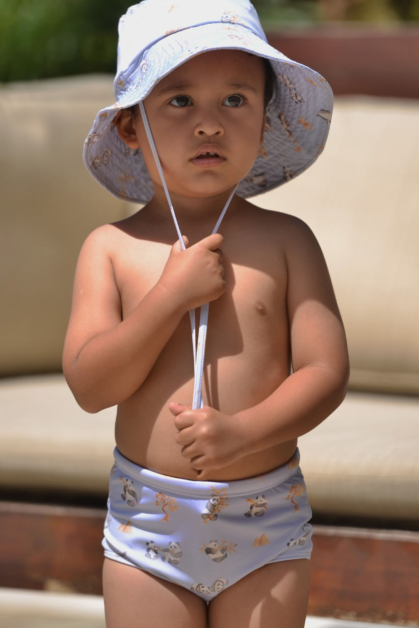 SALE - Sunga Dudu SSK + Bebê Panda