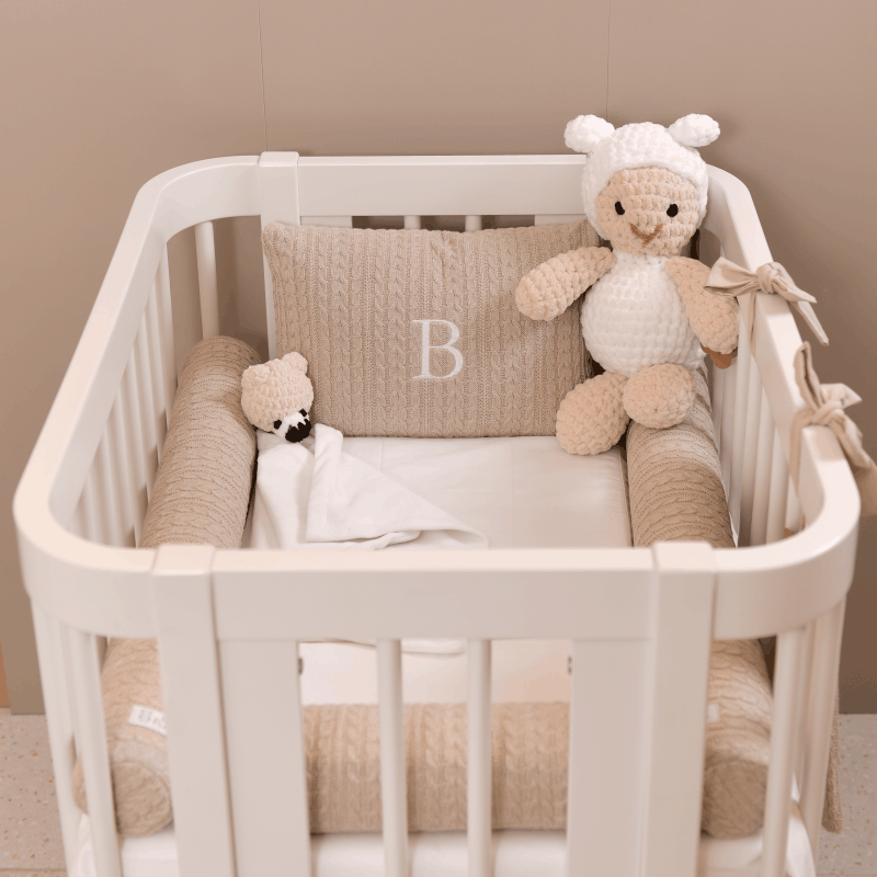 Kit Protetor de Mini Berço 100% Tricot Premium