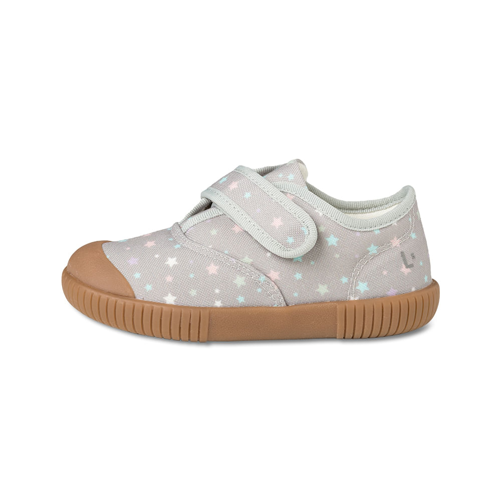 Tênis cano baixo BENTO Estrelas Cinza LUFT + Bebê Panda