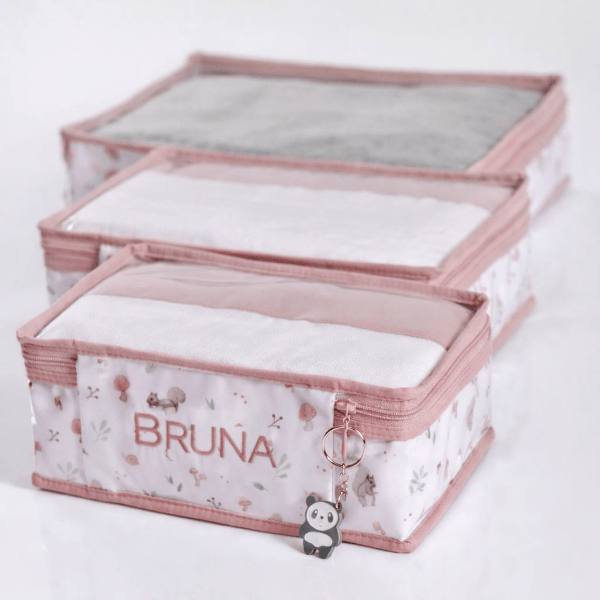 Kit Organizador PMG Cogumelos - 3 pçs