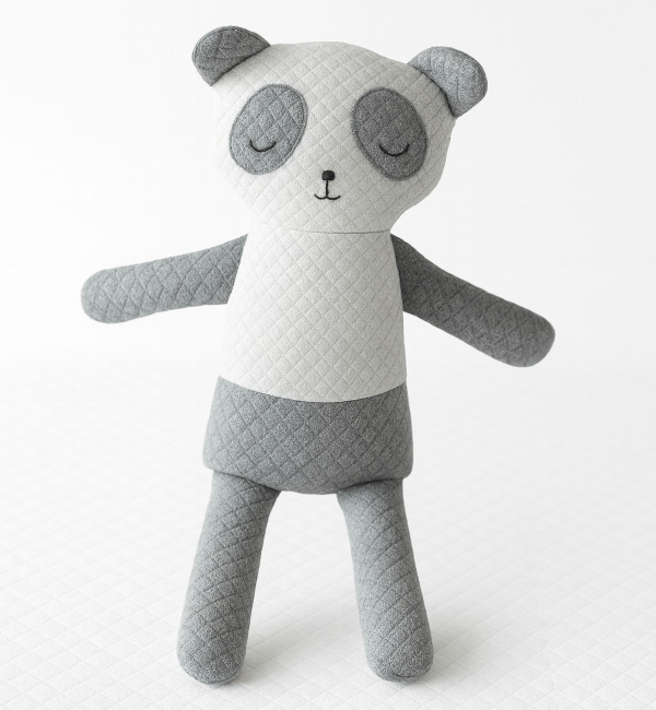 Urso Panda Matelassê Soft Touch