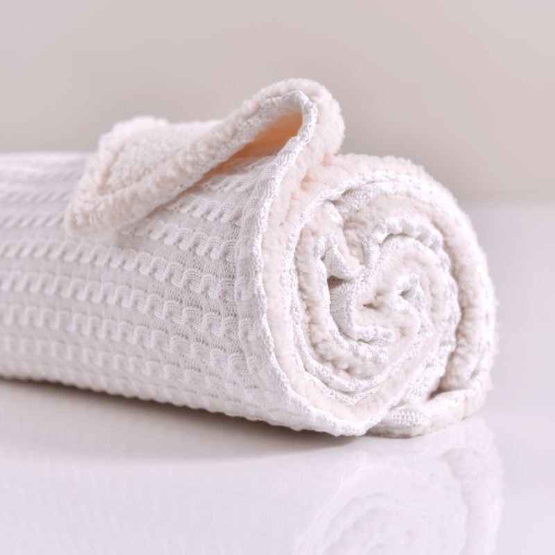 Manta com Pele Tricot Elegance Trançado