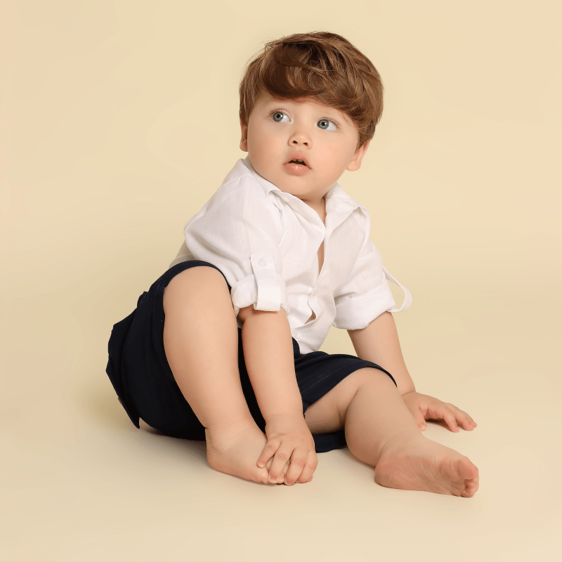 Camisa Body Bebe Lucca Branca