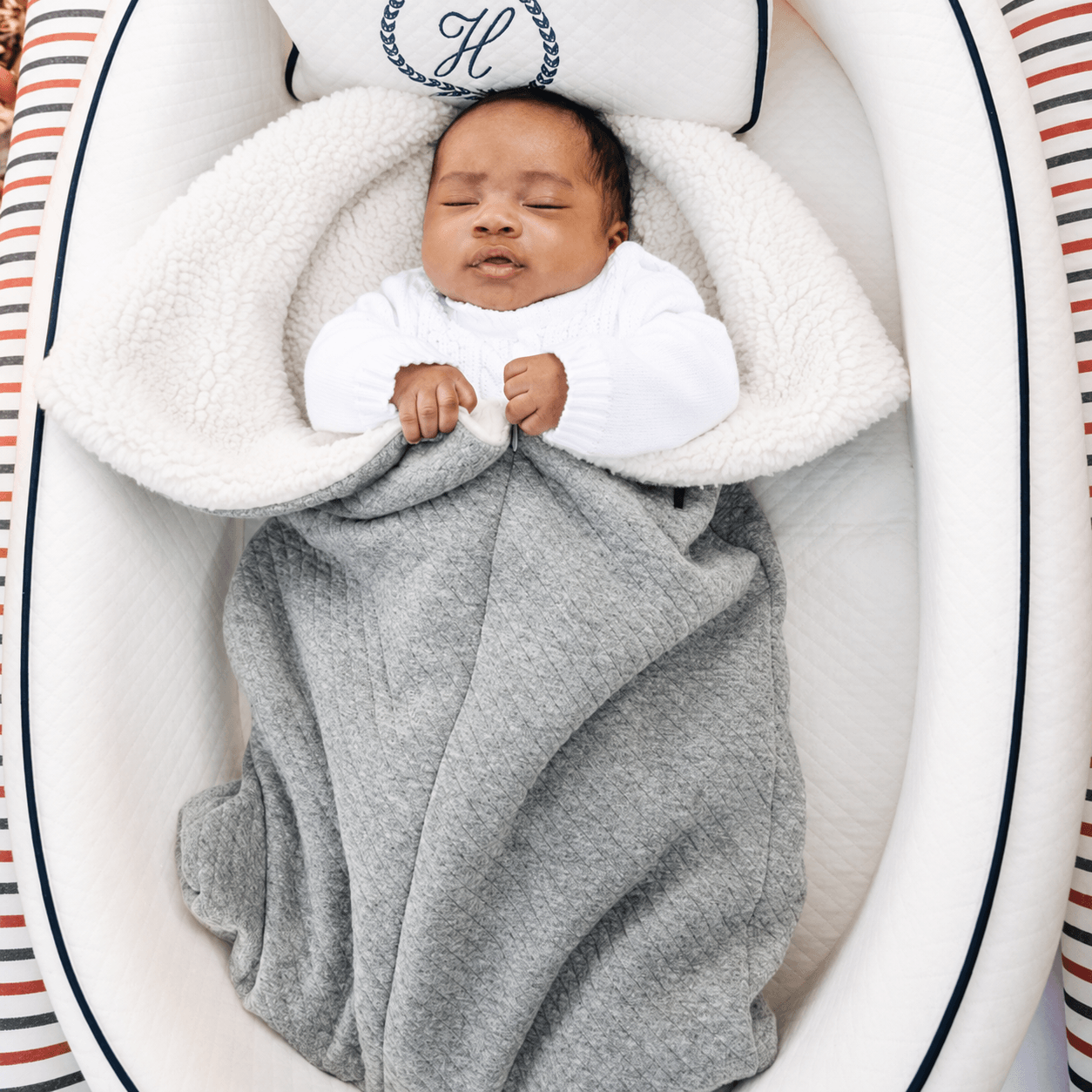 Saquinho para Bebê com Pele Matelassê Soft Touch